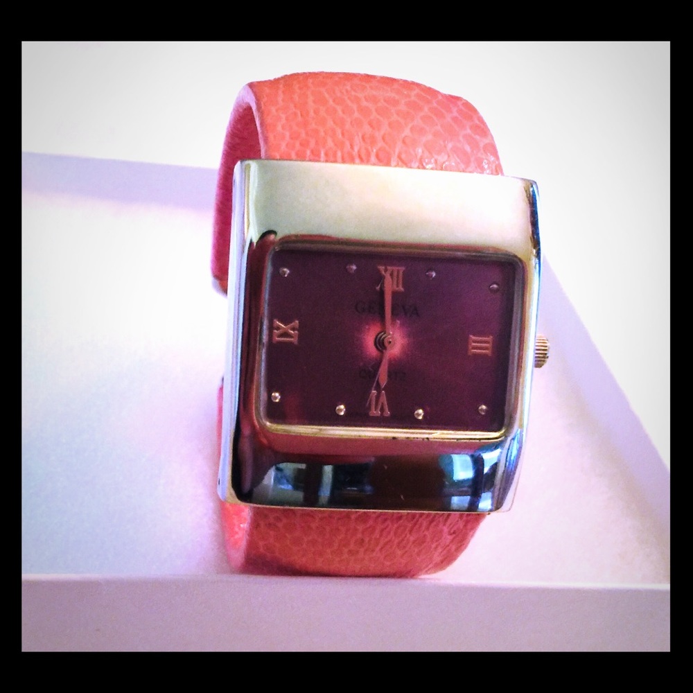Geneva Pink Watch